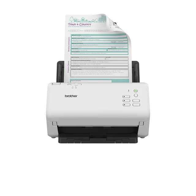 ADS-4300N - document scanner - desktop - USB 3.0 Gigabit LAN USB 2.0 (Host)