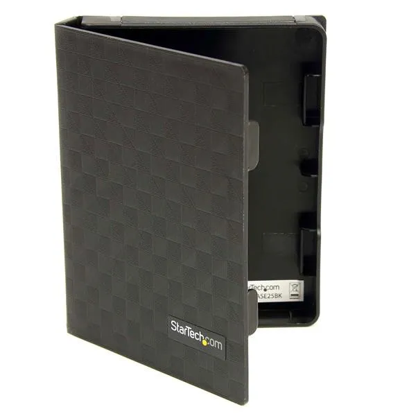 StarTech.com 2.5in Anti-Static Hard Drive Protector Case - Black (3pk) - 2.5 HDD protector black - 2.5 HDD protector (HDDCASE25BK) - Skyddsfodral till