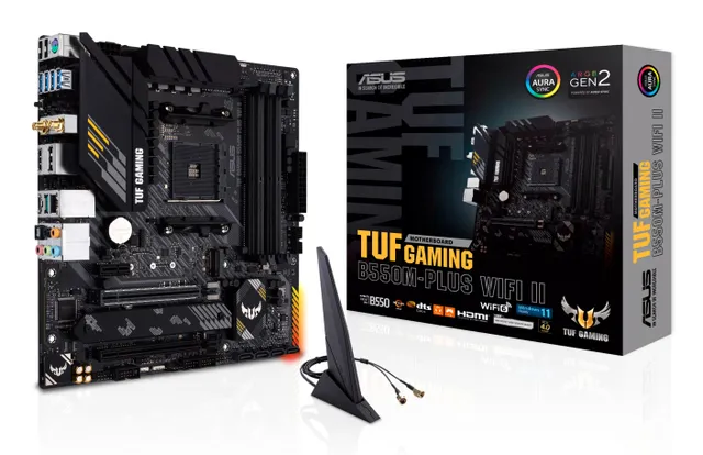 TUF GAMING B550M-PLUS WIFI II - Moderkort - m