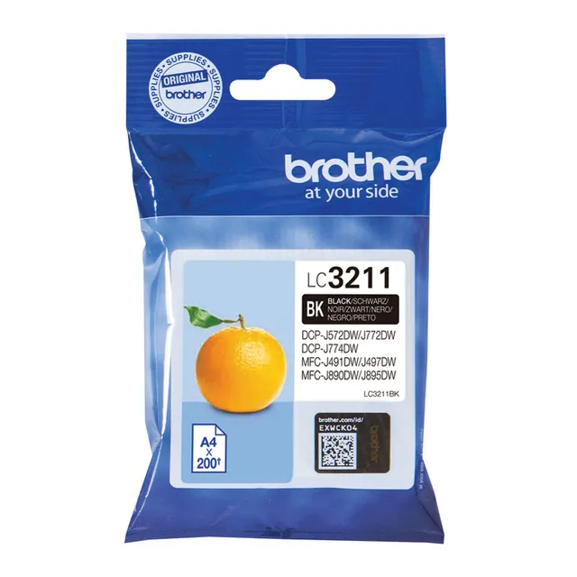 LC3211BK Bläckpatron Svart