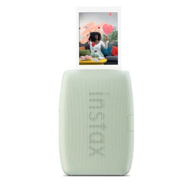 instax mini Link 3 - Skrivare - färg - LED - 85 x 54 mm - kapacitet: 10 foton - Bluetooth 5.1 - salviagrön