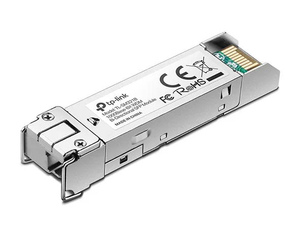 TL-SM321B - SFP-sändar/mottagarmodul (mini-GBIC) - 1GbE - 1000Base-BX - LC/UPC enkelläge - upp till 10 km - 1310 (TX) / 1550 (RX) nm - för P/N: TL-SG3452XP V1