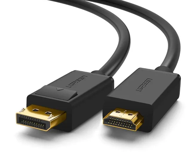 unidirectional DisplayPort to HDMI Cable 4K 30Hz 32 AWG 1.5m Black (DP101 10239)