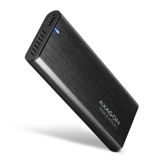 Externt USB-C 3.2 Gen 2 metallkapsling för M.2 NVMe & SATA SSD | EEM2-SB2