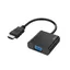 - Adapter för video / ljud - HDMI kontakt til