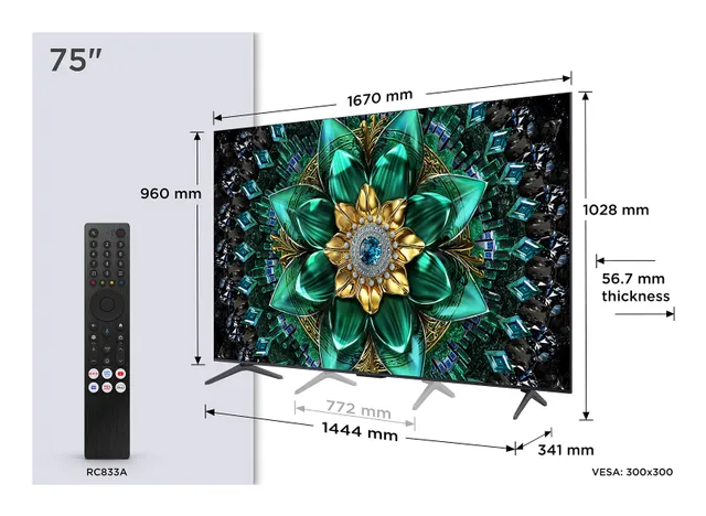 75" Q6C Premium QD-MiniLED TV (2026)