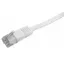 - Patch-kabel - RJ-45 (hane) till RJ-45 (hane) - 10 m - UTP - CAT 5e - formpressad, platt - vit