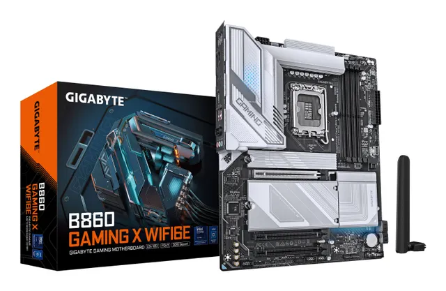 B860 GAMING X WIFI6E Moderkort - Intel B860 - Intel LGA1851 - DDR5 RAM - ATX