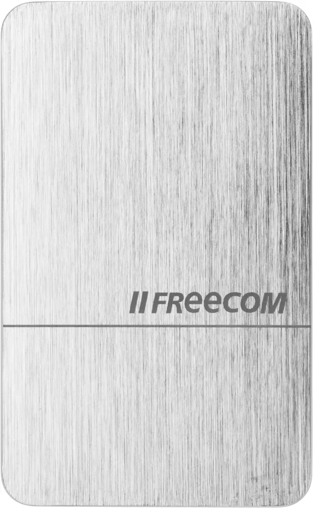 Freecom mSSD MAXX - SSD - 512 GB - extern (portabel) - USB 3.1 Gen 2 - borstad aluminium
