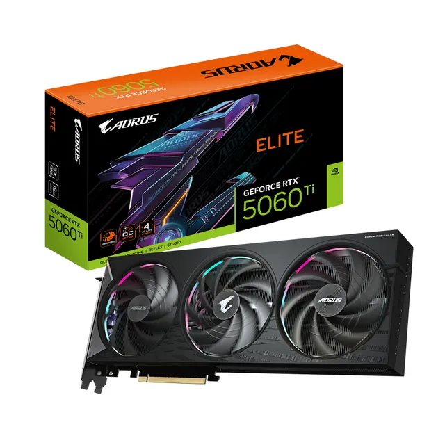 GeForce RTX 5060 Ti 16GB Aorus Elite