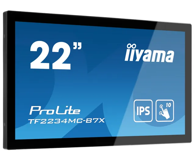 21.5" Iiyama ProLite TF2234MC-B7X, IPS 1920x1080 Multi-Touch, 8 ms, VGA/HDMI/DP