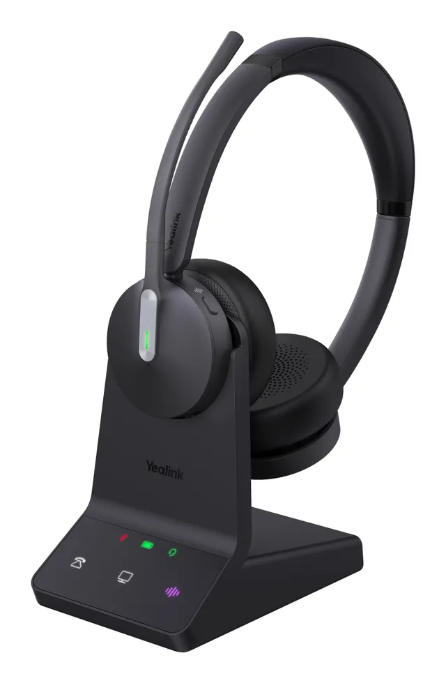 WH64 Workstation Dual - Headset - på örat