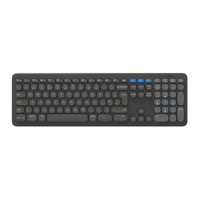 - Tangentbord - trådlös - Bluetooth - Nordisk