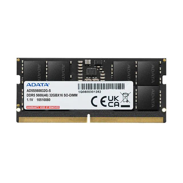Sodimm DDR5-5600 - 16GB - CL46 - Single Channel (1 pcs) - Svart