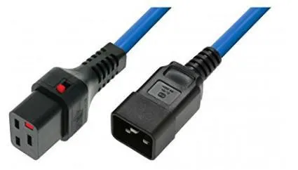 - Strömkabel - IEC 60320 C19 till IEC