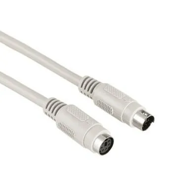 Kabel PS/2 6pin-6pin Förlängning Grå 2m