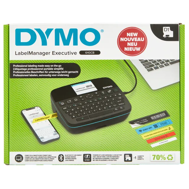 ® LabelManager™ Executive 640CB Label maker Qwerty