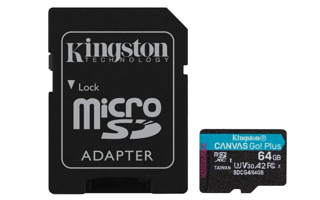microSDXC Canvas Go Plus Gen4 - 64GB / Class10 / UHS-1 / 200MB/s