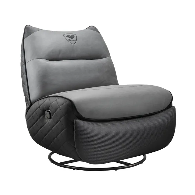Overlord Neo, Gamingsoffa, 150 kg, Stoppad och vadderad sits sits, Stoppat och vadderat ryggstöd, Universal, Svart
