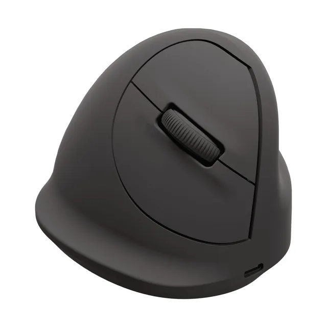 Ergonomic Mouse Medium Right - Mouse - Optic - 5 knappar - Svart