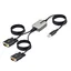 13ft (4m) 2-Port USB to Serial Adapter Ca