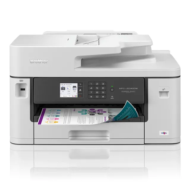 MFC-J5340DW - Color Inkjet - A3 - 28 ppm Multifunktions - Färg - Bläck