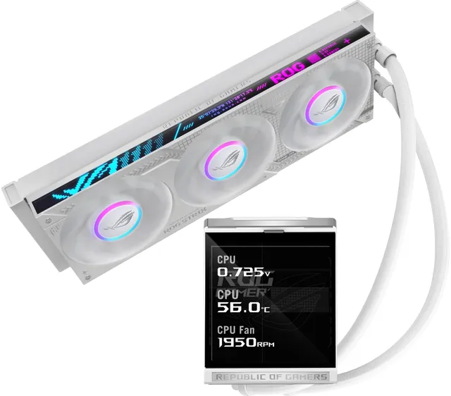 ROG Strix LC IV 360 A-RGB LCD Vit