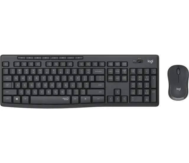 MK295 Trådlös mus- och tangentbordskombination med SilentTouch-teknik