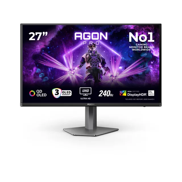27" AGON Pro AG276UZD OLED 4K 240 Hz