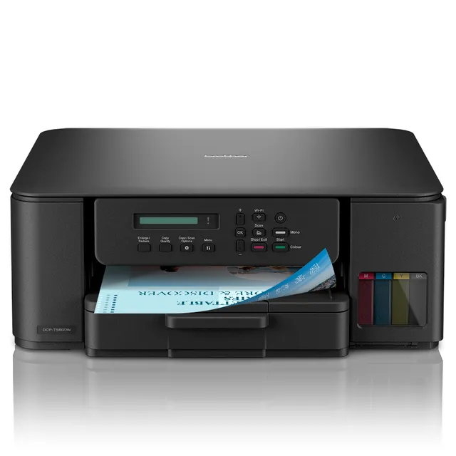 DCP-T580DW alt-i-Tn Ink Tank-printer Multifunktions - Färg - Bläck