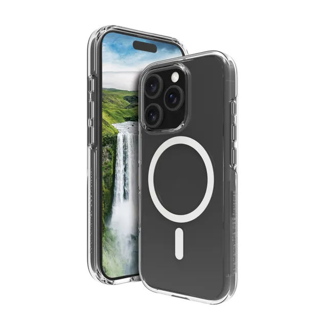 Dbramante1928 Iceland Ultra D3O MagSafe iPhone 16 ProMax fodral (genomskinligt)