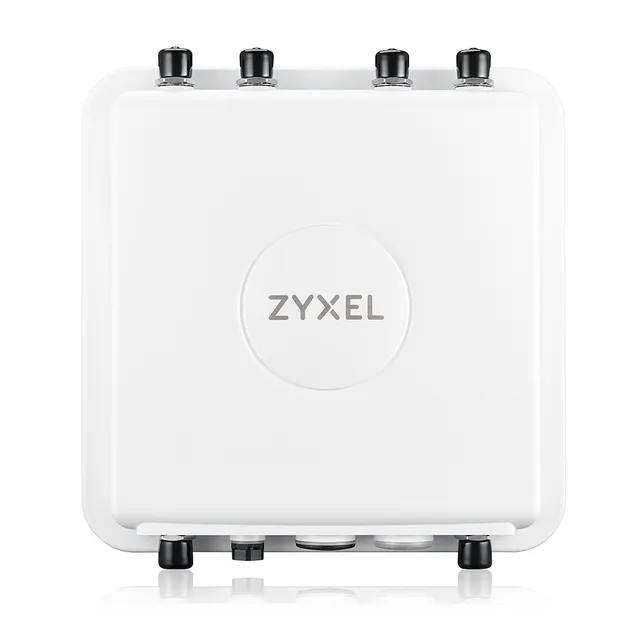 WAX655E Outdoor Access Point, AX5400 WiFi 6, Dual Radio, 2.5GbE LAN, för inom- och utomhusbruk, PoE+, NebulaFlex Pro