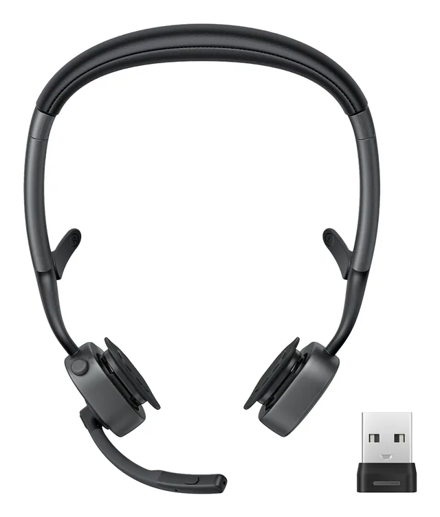 OPENMEET2 UC + USB-A ADPT HEADSET AI-POWERED NC MIC/DONGLE