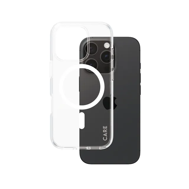 CARE by PanzerGlass Case Flagship White MagSafe iPhone 16 Pro