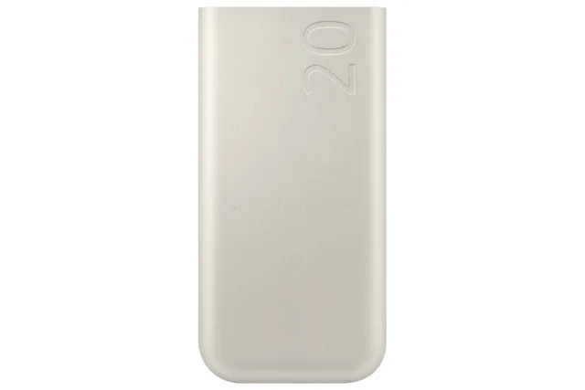 Strömförsörjningsbank - 20000 mAh - Fast Charge (SFC 45 W) - beige