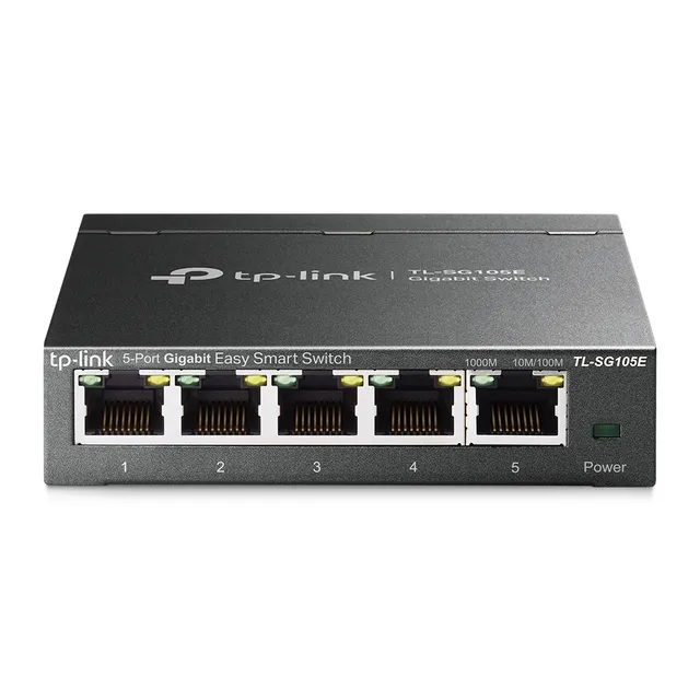 TL-SG105E Gigabitswitch 5 portar