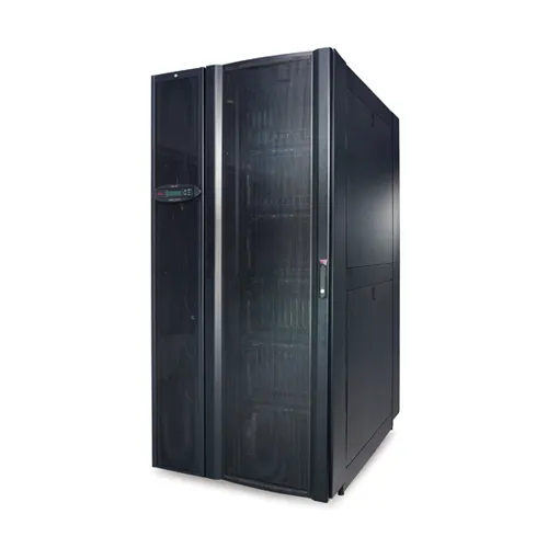 InRow SC System 1 50Hz 1PH, 1 NetShelter SX Rack 600mm, with Front and Rear Containment - Luftkonditionerande kylsystem - svart - 42U