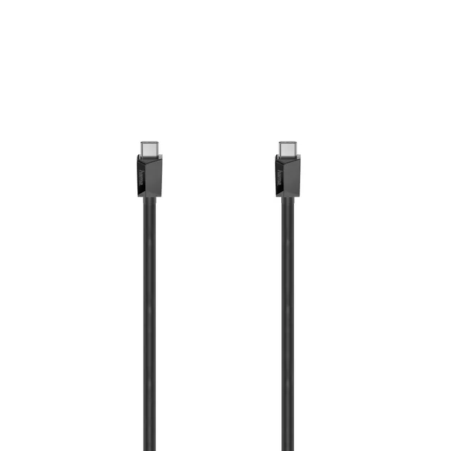 Cable USB C-C USB 3.2 Black 0.75m