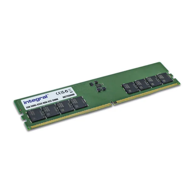 Integral - DDR5 - modul - 32 GB - DIMM 288-pin - 4800 MHz / PC5-38400 - CL40 - 1.1 V - ej buffrad - on-die ECC