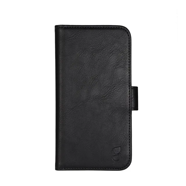Plånboksfodral GEAR 2in1 Wallet 3 card iPhone 14 Pro - Svart