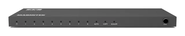 25008482, HDMI, 8x HDMI, 2.0b, 3840 x 2160 pixlar, Svart, 4K Ultra HD