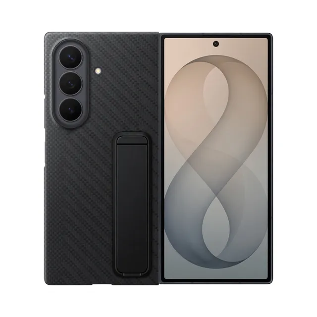 Galaxy Z Fold8 Ultra Carbon Standing Case - Graphite