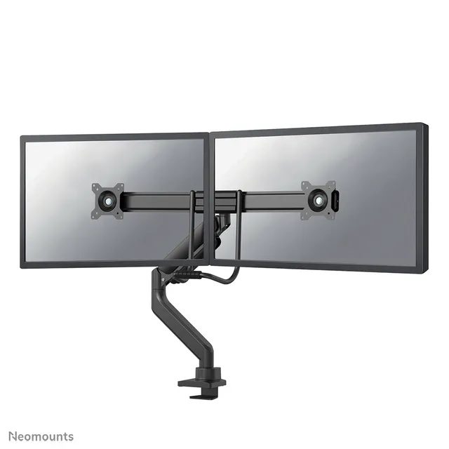 Neomounts DS75-450BL2 mounting kit - full-motion - for 2 LCD displays - black