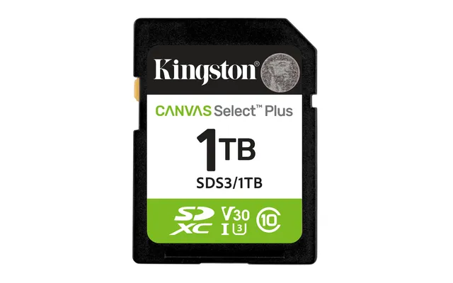 Canvas Select Plus - Flash-minneskort - 1 TB - Video Class V30 / UHS-I U3 / Class10 - SDXC UHS-I