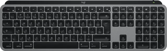MX Keys S for MAC - Graphite - Tangentbord - Engelska (UK) - Svart