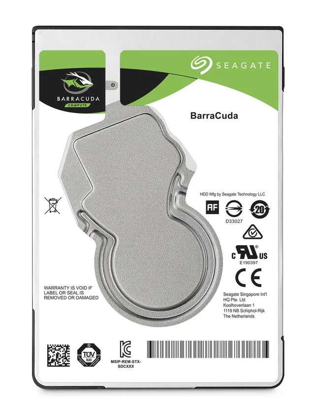 BarraCuda 2.5" 500 Gt, 5400 RPM, 128 MB, SATA III -kovalevy