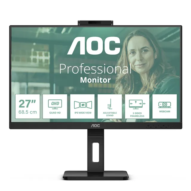 27" AOC Q27P3QW - 2560x1440 (QHD) - 75Hz - IPS