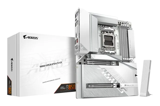 B850 Aorus Stealth Ice