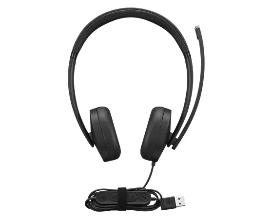 Gen 2 kabelanslutet stereo headset, svart
