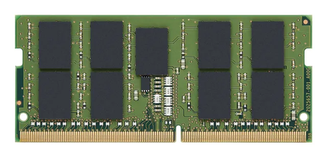 - DDR4 - modul - 32 GB - SO DIMM 260-pin - 1600 MHz / PC4-25600 - CL22 - 1.2 V - ej buffrad - ECC